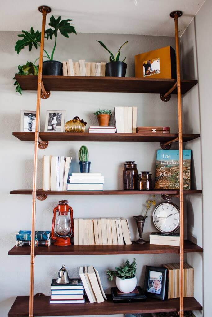30 creative do-it-yourself shelves - 205