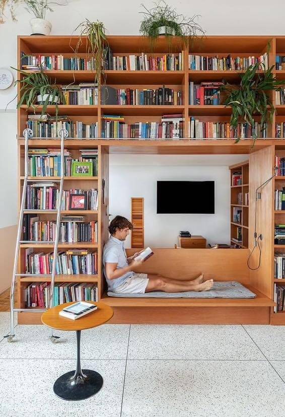 You will fall in love with these 19 Reading Corner Designs - 143