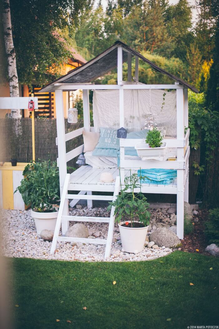 18 elegant DIY design ideas that will turn your garden into art - 139