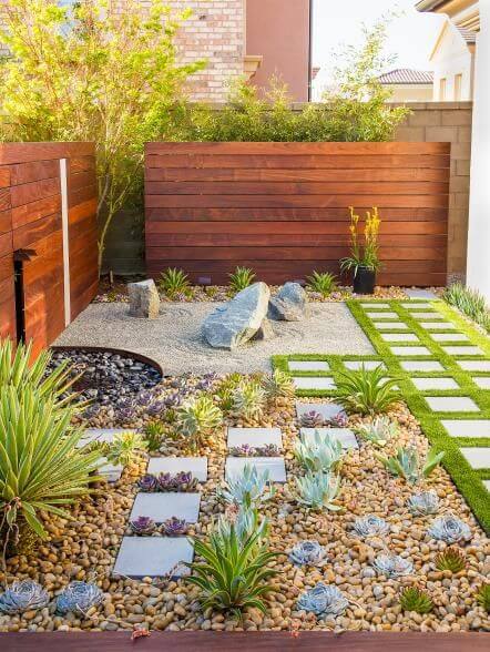 46 top garden design ideas with pebbles - 307