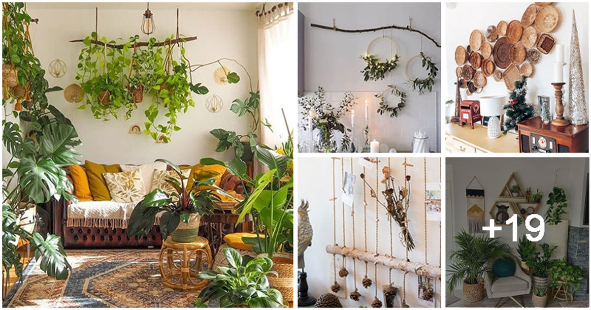 24 eco-friendly projects to decorate your living room