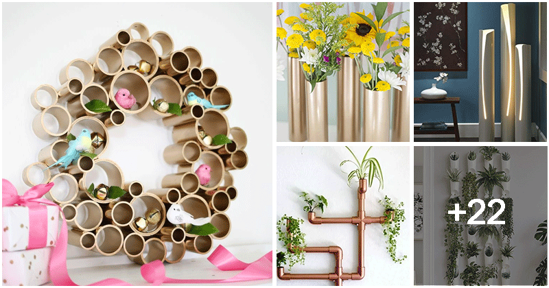 27 DIY PVC Projects To Decorate Home