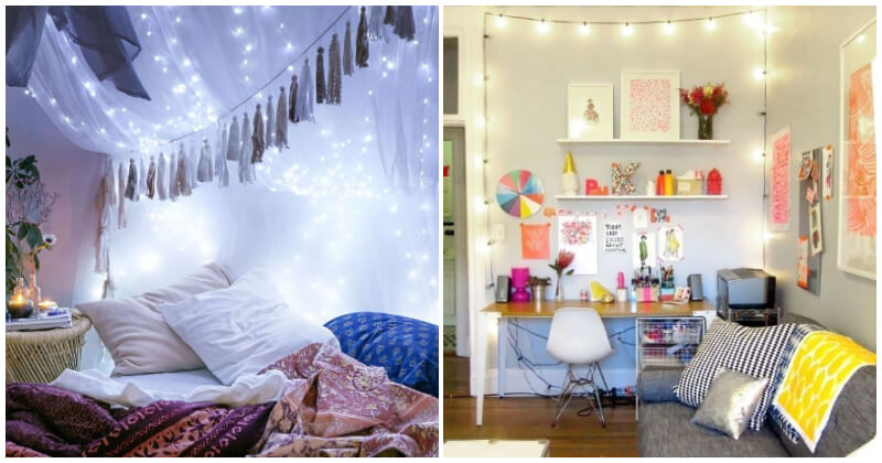 29 Creative Ideas to Decorate Your Home with String Lights