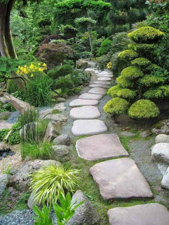 46 top garden design ideas with pebbles - 315