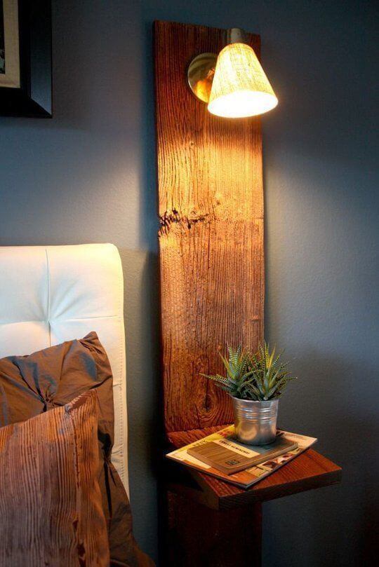 20 brilliant and cheap bedside table ideas - 161