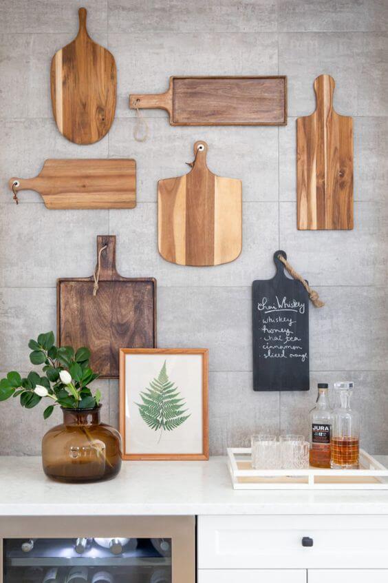 25 clever ways to decorate your home with your cutting board - 185