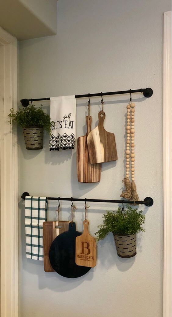 25 clever ways to decorate your home with your cutting board - 193