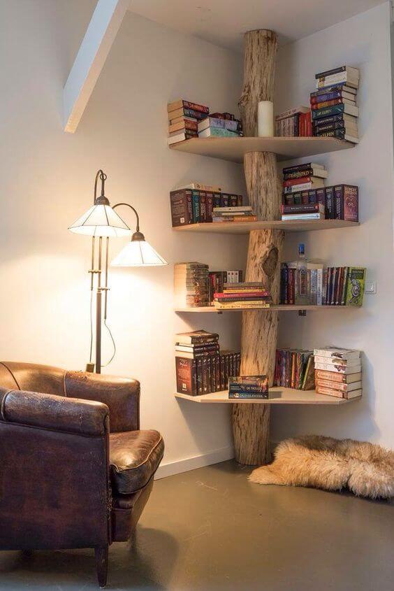 16 Easiest DIY Bookshelf Ideas - 123