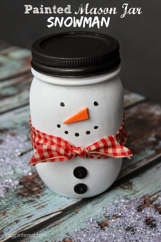 20 easy DIY snowman craft ideas for your holiday - 139