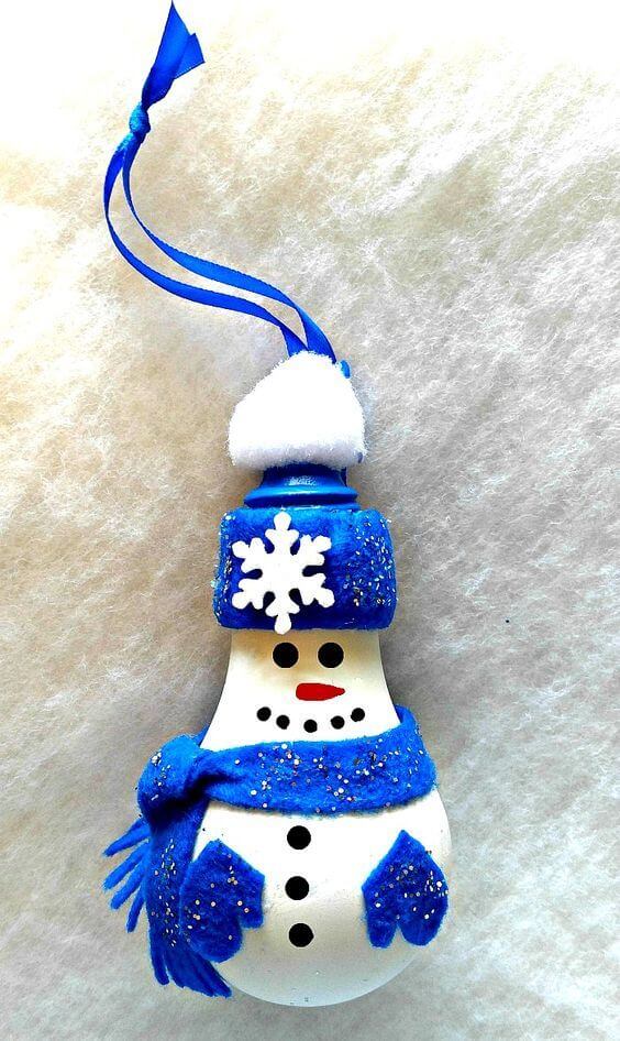 20 easy DIY snowman craft ideas for your holiday - 141