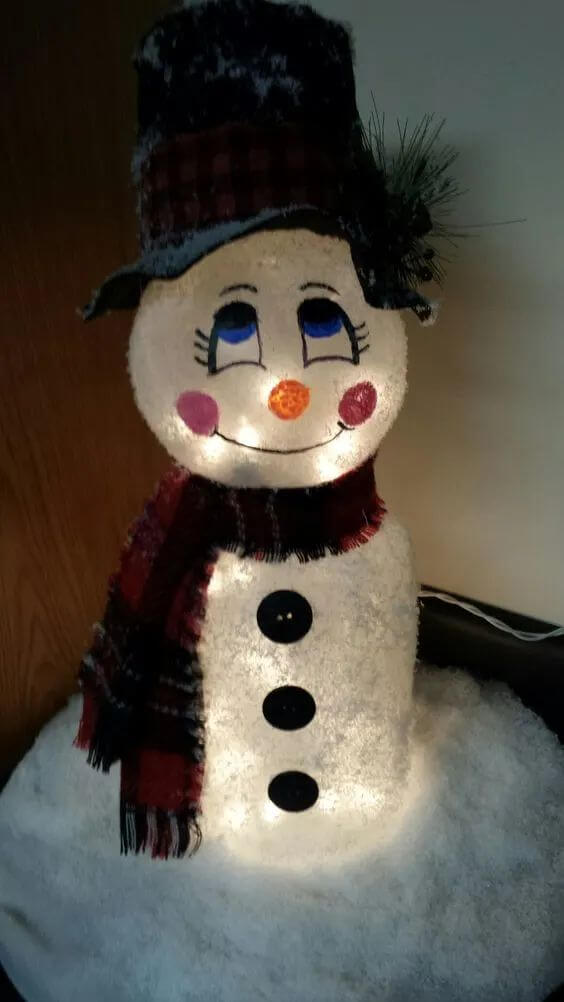 20 easy DIY snowman craft ideas for your holiday - 165