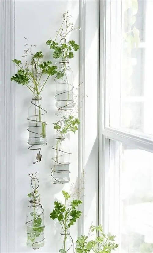 25 simple and easy ideas for decorating the windowsill - 159
