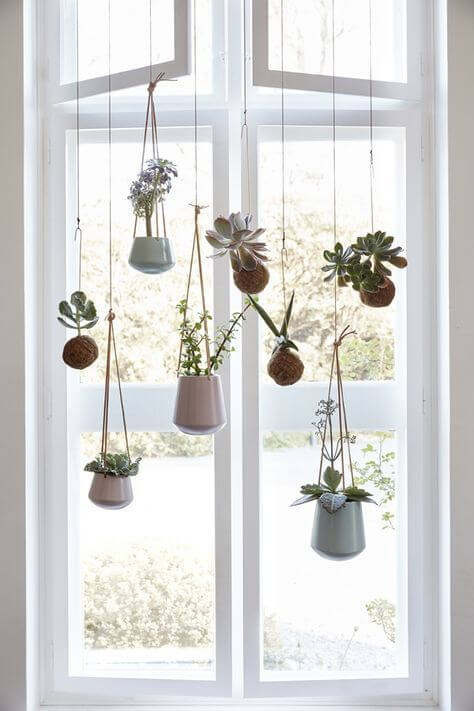 25 simple and easy ideas for decorating the windowsill - 175
