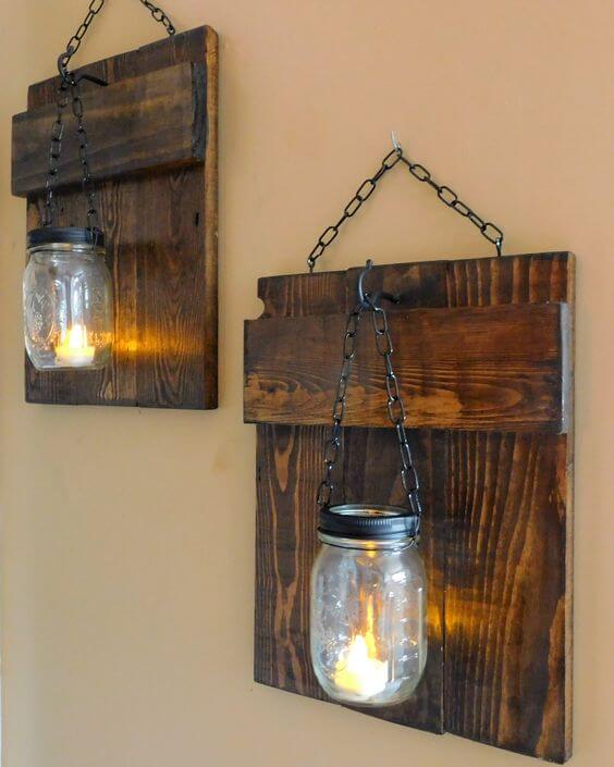 23 easy to make mason jar ideas to decorate your home - 159
