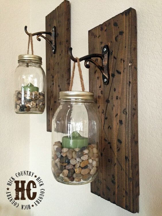 23 easy to make mason jar ideas to decorate your home - 165
