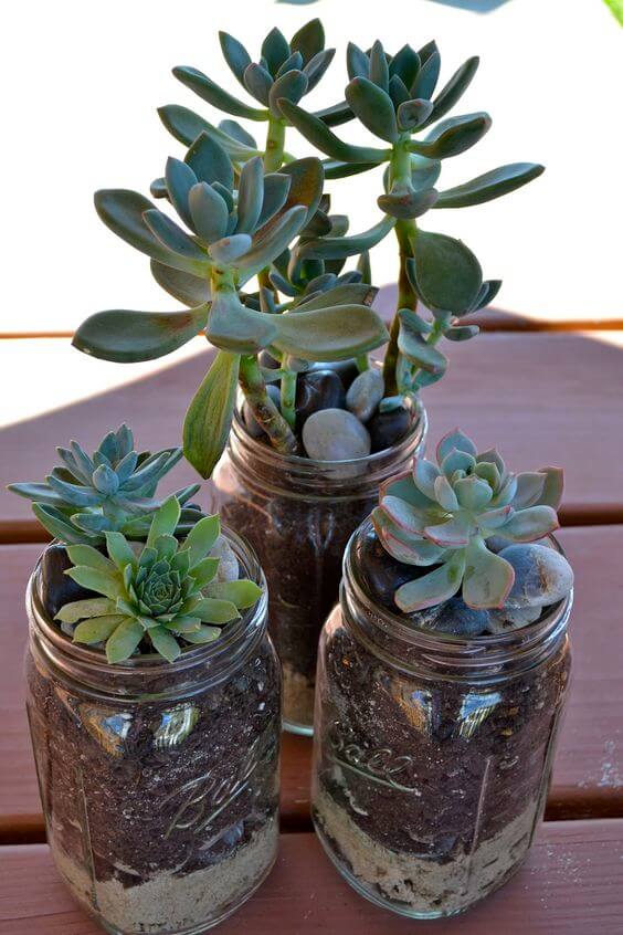 23 easy to make mason jar ideas to decorate your home - 167