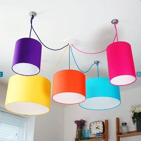22 fun and unusual ideas for ceiling lights - 167