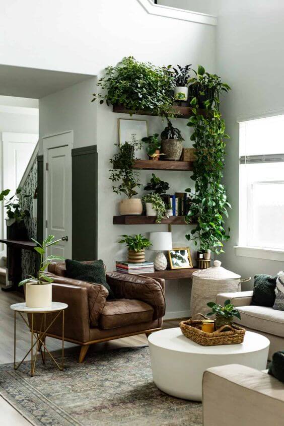 20 eye-catching living room designs with garden ideas - 147
