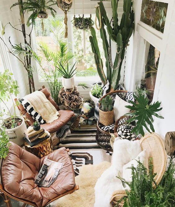20 eye-catching living room designs with garden ideas - 153
