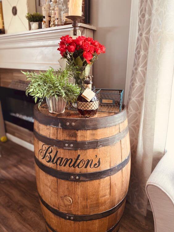 22 useful recycled wine barrel ideas to decorate your home - 167