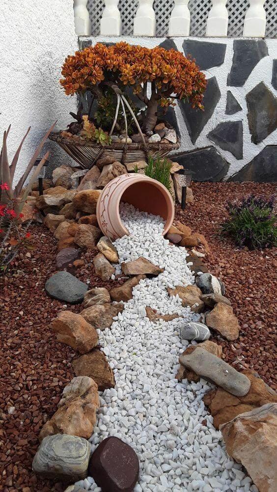 46 top garden design ideas with pebbles - 331