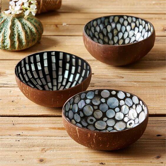 22 amazing coconut shell crafts to decorate your home - 177