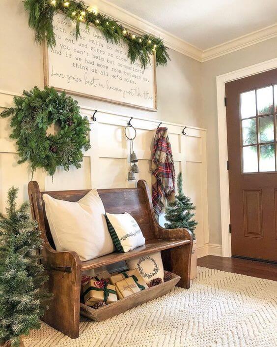 26 attractive ideas for decorating the entryway - 173