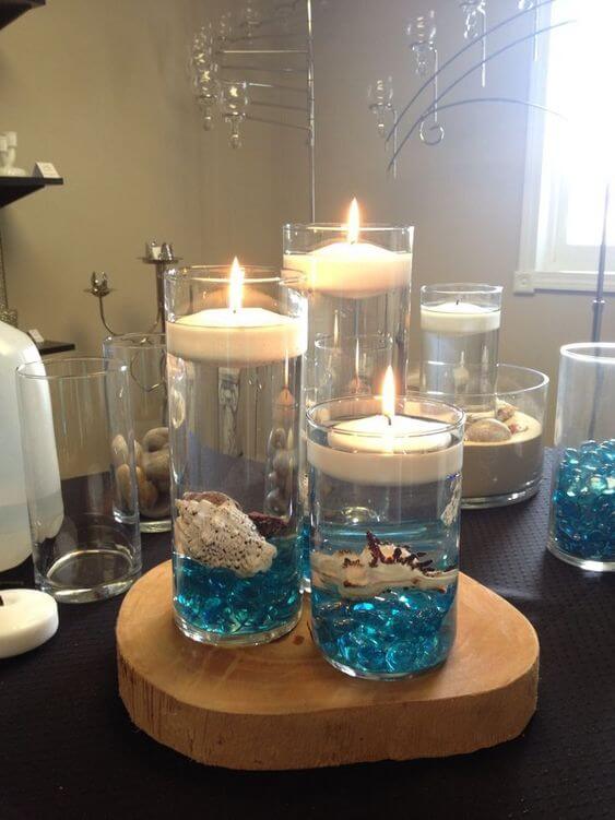 26 beach themed centerpieces to add coastal charm to your table - 207