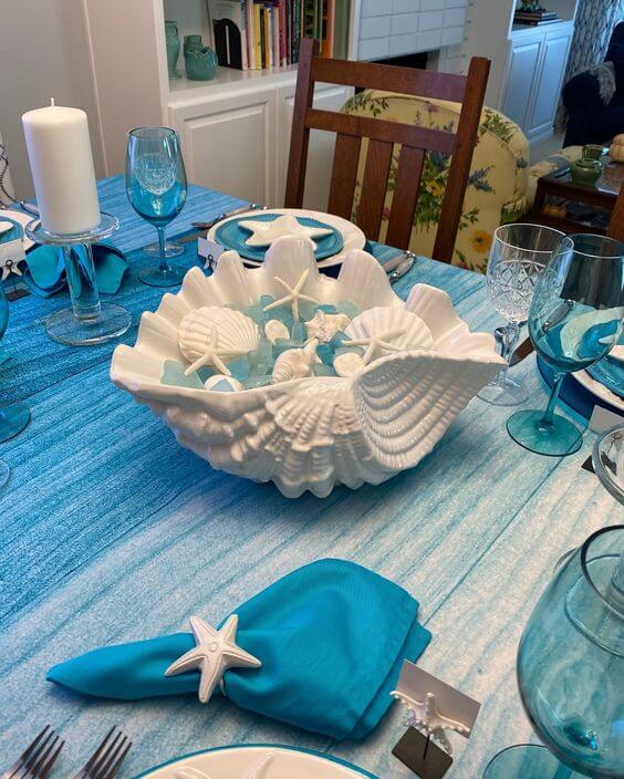 26 beach themed centerpieces to add coastal charm to your table - 211