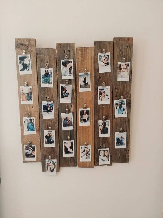 24 creative DIY ideas for displaying family pictures - 153