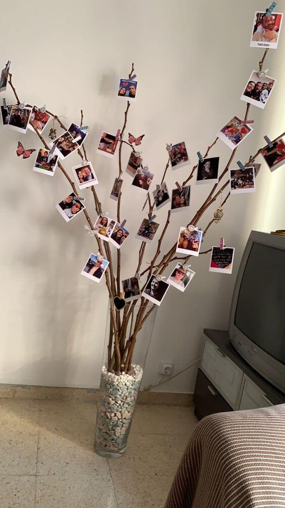 24 creative DIY ideas for displaying family pictures - 157