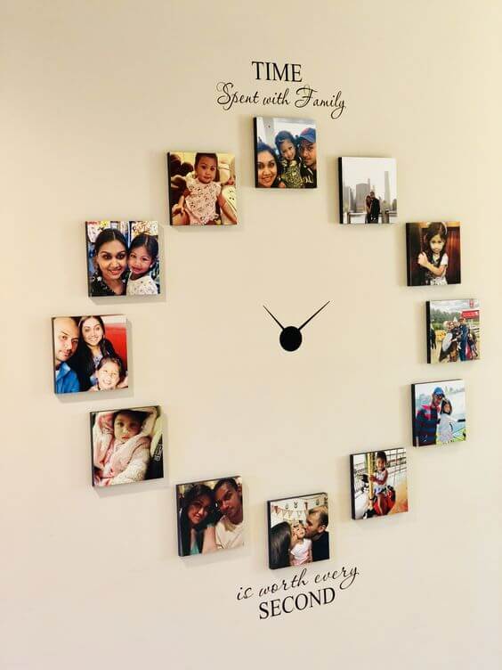 24 creative DIY ideas for displaying family pictures - 169