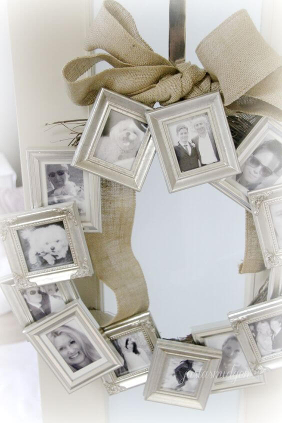 24 creative DIY ideas for displaying family pictures - 179