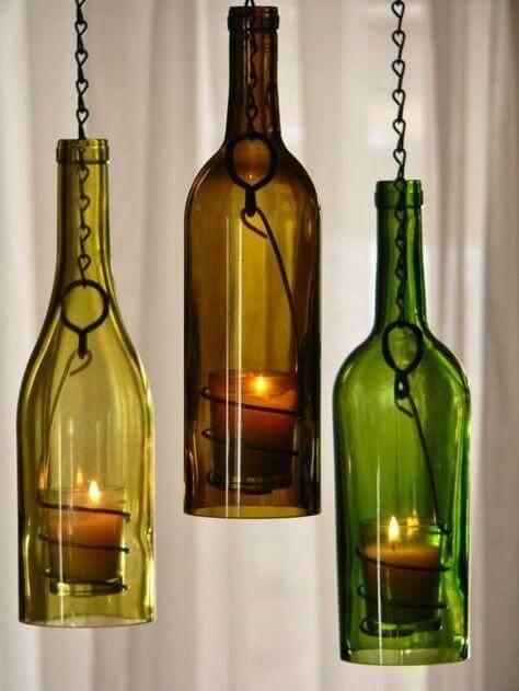 20 creative glass bottle decorating ideas - 137