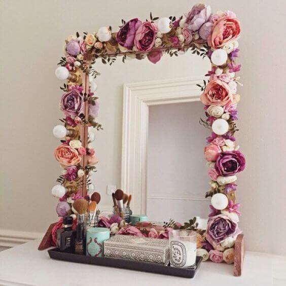 22 DIY mirror frame ideas that you can easily make at home - 171