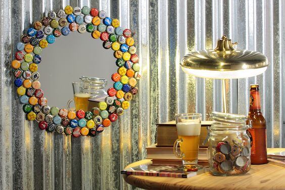 22 DIY mirror frame ideas that you can easily make at home - 179