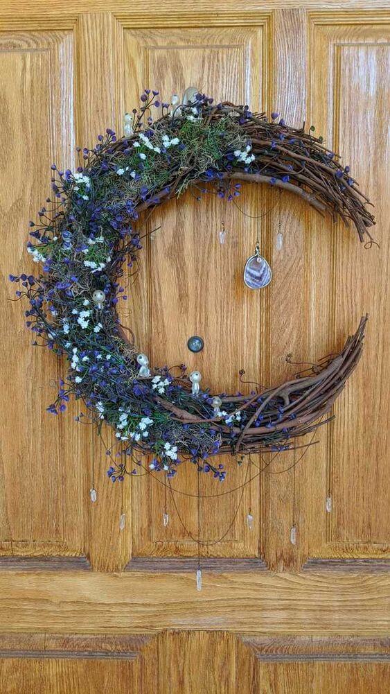 27 DIY ideas for natural fall wreaths - 219