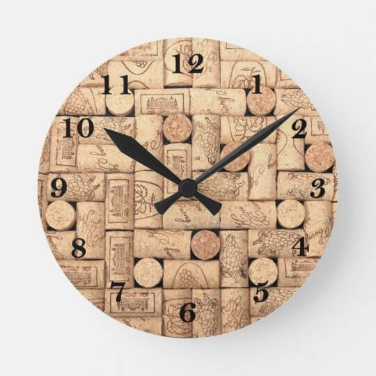 25 unique DIY faux wall clock ideas to decorate home - 171