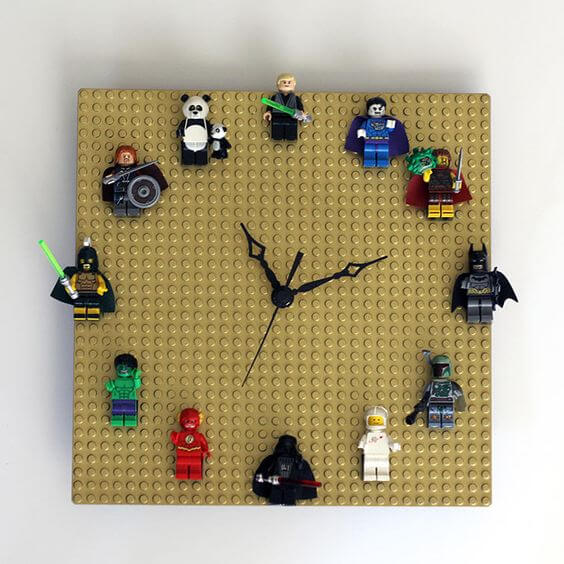 25 unique DIY art wall clock ideas to decorate home - 175