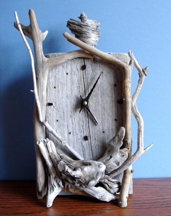 25 unique DIY faux wall clock ideas to decorate home - 181
