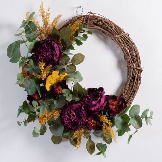 23 easy to make fall wreath ideas - 157