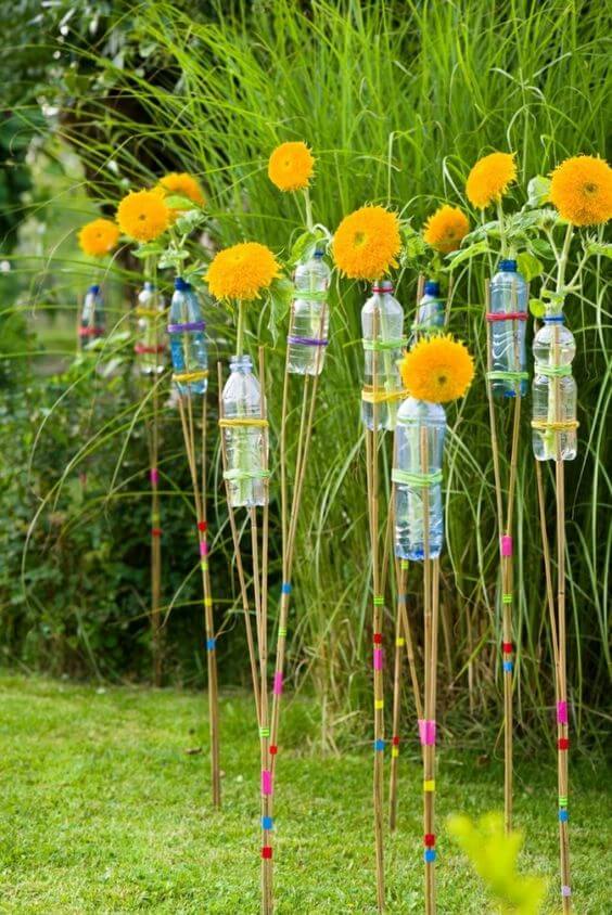 25 fun and practical plastic bottle crafts for home and garden - 179