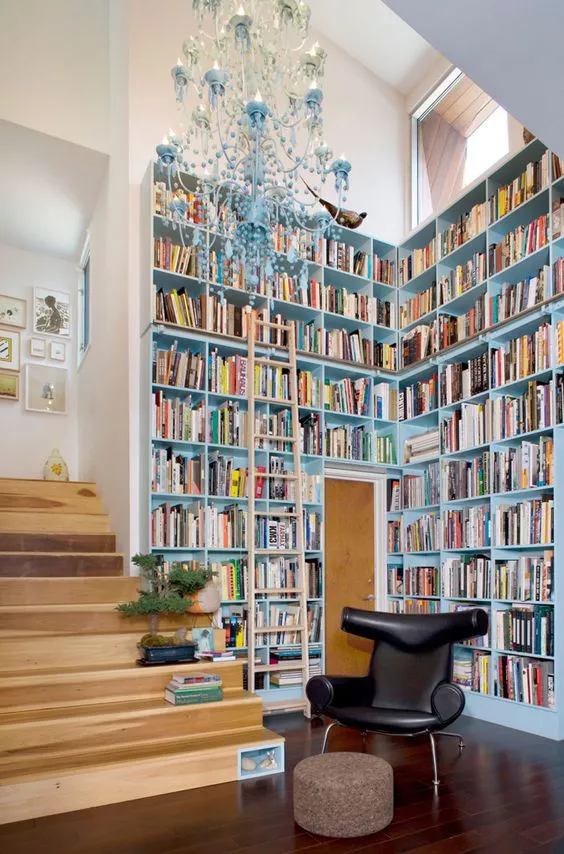 26 shimmering designs for home libraries - 73
