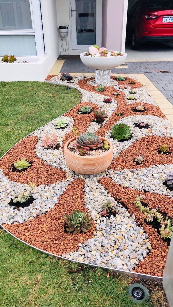 46 top garden design ideas with pebbles - 371