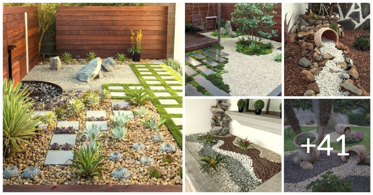 46 Top Garden Design Ideas With Pebbles