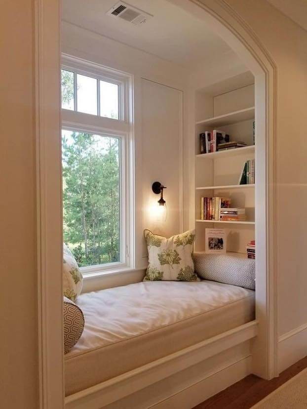 You will fall in love with these 19 Reading Corner Designs - 129