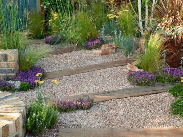46 top garden design ideas with pebbles - 295