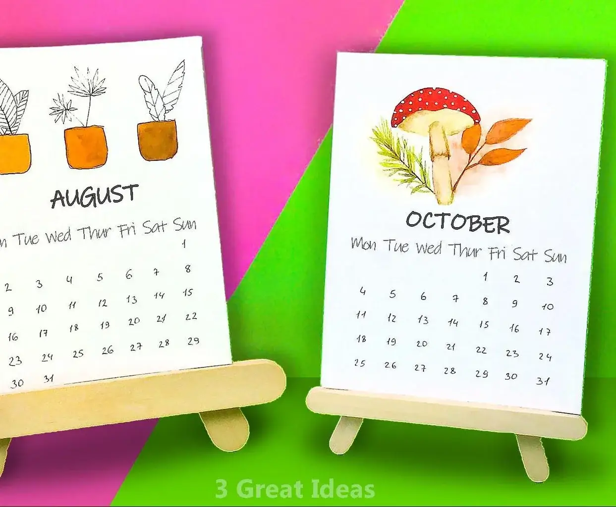 21 best DIY calendar ideas to add your own style - 145