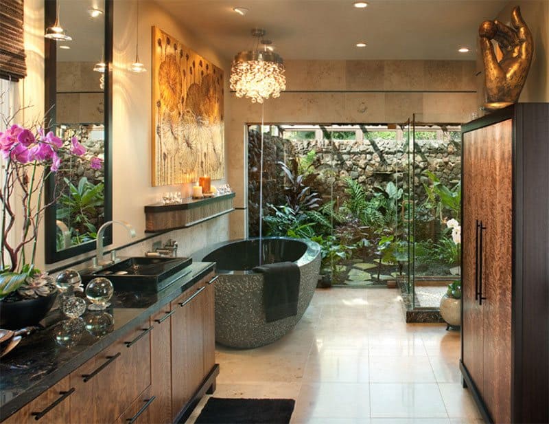 25 stunning tropical design ideas for your bathroom - 79