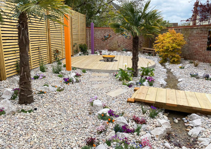 46 top garden design ideas with pebbles - 297